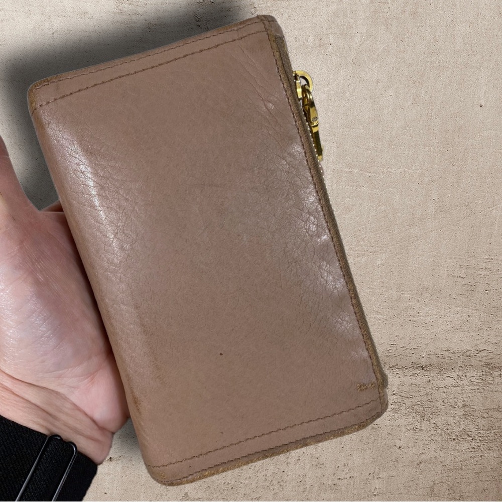 Miu Miu Wallet All Leather Midi Wallet Neutral Mi… - image 5